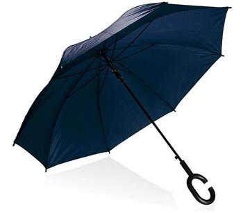 PLATINET poloautomatický deštník, polyester, modrý (PLUCHBL)