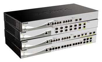 D-Link DXS-1210-12SC 12 Port Smart Managed Switch including 10x10 SFP+ ports & 2 x Combo 10GBase-T/SFP+ uplink ports (DXS-1210-12SC)
