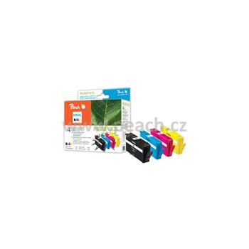 PEACH kompatibilní cartridge HP No 364XL MultiPack, Black, Cyan, Magenta, Yellow, 19 ml, 3x 12 ml (315510)