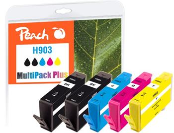 PEACH kompatibilní cartridge HP No. 903, Multi-Pack-Plus, 2x bk, 1x c,m,y (320000)