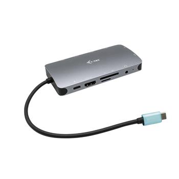 i-tec USB-C Metal Nano Dock HDMI/VGA with LAN + Power Delivery 100 W (C31NANODOCKVGAPD)