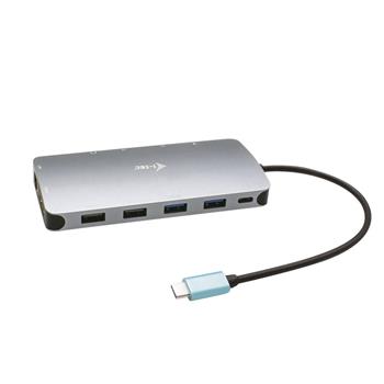 i-tec USB-C Metal Nano 3x Display Docking Station (2x DP, 1x HDMI) + Power Delivery 100 W (C31NANODOCKPROPD)