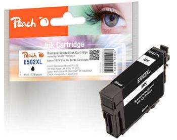 PEACH kompatibilní cartridge Epson T02W1, No 502XL černá, 11ml (320871)