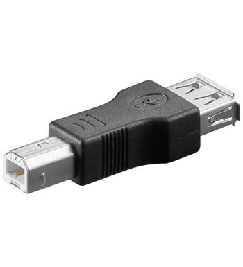 PremiumCord USB redukce A-B, Female/Male (kur-2)
