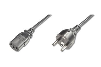 PremiumCord napájecí kabel 240V, délka 2m CEE7 přímý/IEC C13 (kpsp2r)