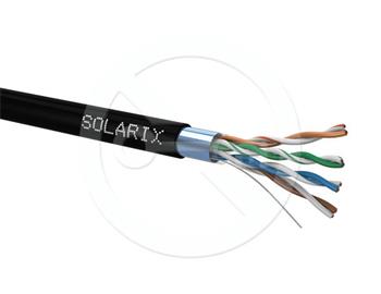 Solarix Venkovní instalační kabel CAT5E FTP PE Fca 305m/box (SXKD-5E-FTP-PE)