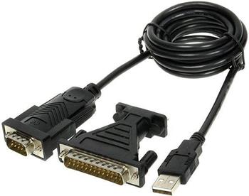 PremiumCord USB 2.0 - RS 232 převodník s kabelem (ku2-232)