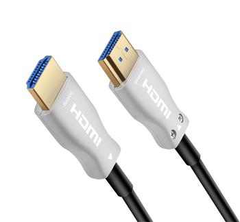 PremiumCord optický fiber HDMI High Speed with Ether. 4K@60Hz kabel 10m, M/M, zlacené konektory (kphdm2x10)