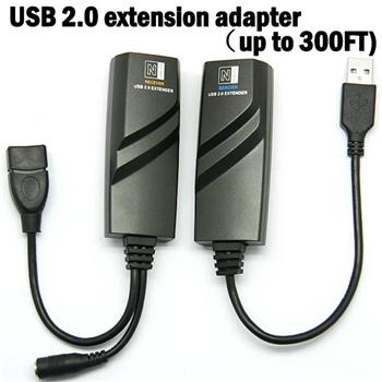 PremiumCord USB 2.0 extender po Cat5/Cat5e/Cat6 do 50m (kuext2)