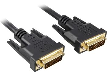 PremiumCord DVI-D propojovací kabel,dual-link,DVI(24+1),MM, 2m (kpdvi2-2)