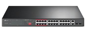 TP-Link TL-SL1226P switch 24x10/100Mbp 2xSFP PoE 250 W (TL-SL1226P)