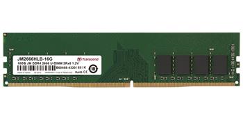 Transcend paměť 16GB DDR4 2666 U-DIMM (JetRam) 1Rx8 CL19 (JM2666HLE-16G)