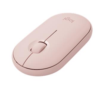 Logitech Pebble Wireless Mouse M350 - 3 tlačítka, bluetooth, 1000dpi - Růžová (910-005717)