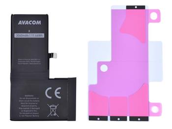 Avacom baterie pro Apple iPhone X - vysokokapacitní, Li-Ion 3,81V 3060mAh (náhrada 616-00346) (GSAP-IPHX-HC3060)