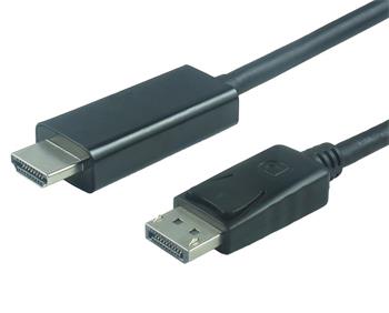 PremiumCord DisplayPort na HDMI kabel 5m M/M (kportadk01-05)