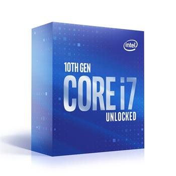 INTEL Core i7-10700K 3.8GHz/8core/16MB/LGA1200/Graphics/Comet Lake/bez chladiče (BX8070110700K)