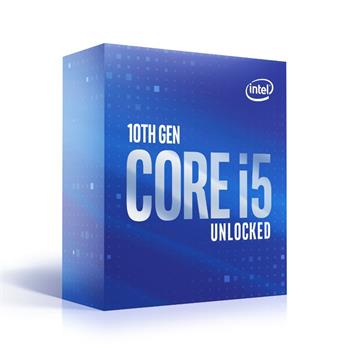 INTEL Core i5-10600K 4.1GHz/6core/12MB/LGA1200/Graphics/Comet Lake/bez chladiče (BX8070110600K)