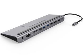 PremiumCord USB-C Full Size MST Dokovací stanice vhodná pod notebook (ku31dock13)