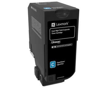 Lexmark CX725 Cyan High Yield Corporate Toner Cartridge - 16 000 stran (84C2HCE)