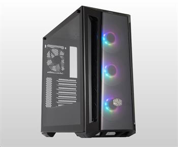 Cooler Master case MasterBox MB520 aRGB, E-ATX, Mid Tower, černá, bez zdroje (MCB-B520-KGNN-RGA)
