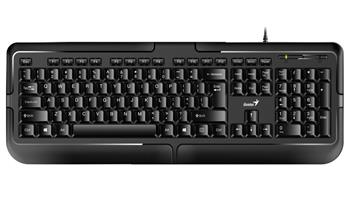 GENIUS KB-118 klávesnice/ Drátová/ PS2/ černá/ CZ+SK layout (31300002403)