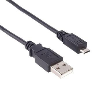 PremiumCord Kabel micro USB 2.0, A-B 5m (ku2m5f)