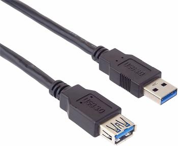 PremiumCord Prodlužovací kabel USB 3.0 Super-speed 5Gbps A-A, MF, 9pin, 5m (ku3paa5bk)