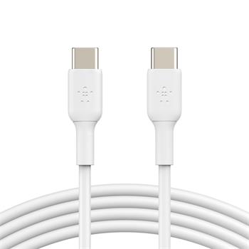 Belkin USB-C na USB-C kabel, 1m, bílý (CAB003bt1MWH)