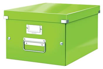 LEITZ Univerzální krabice Click&Store, velikost M (A4), zelená (60440054)
