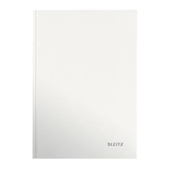 LEITZ Zápisník WOW, A4, linka, bílý (46251001)