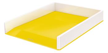 LEITZ Odkladač dvoubarevný WOW, bílá/žlutá (53611016)