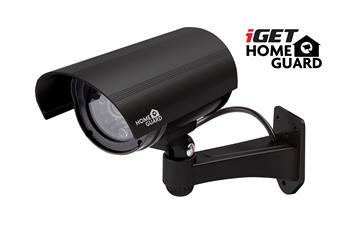 iGET HOMEGUARD HGDOA5666 - IP kamera maketa na stěnu, pro venkovní i vnitřní použití, blikající červená LED dioda (75020507)