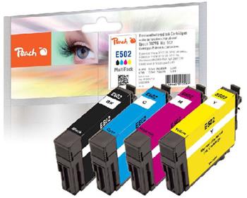 PEACH kompatibilní cartridge Epson 502 MultiPack, 1x6.2ml; 3x5.2ml (320869)