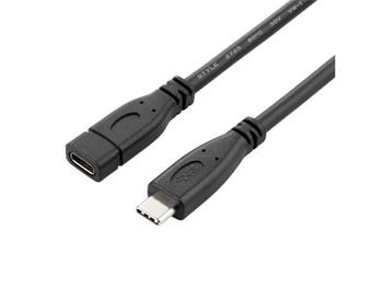 PremiumCord Prodlužovací kabel USB 3.1 generation 2, C/male - C/female, 1,5m (ku31mfa015)