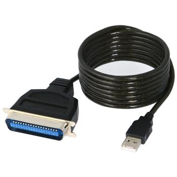 PremiumCord USB printer kabel USB na paralelní port LPT (CEN36M) (kuprint)