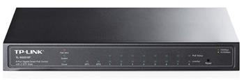 TP-Link TL-SG2210P 8-Port Gigabit desktop Smart Switch, 2xSFP, 802.3af, 53W PoE power supply, OMADA SDN (TL-SG2210P)