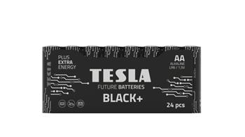 Tesla AA BLACK+ alkalická, 24 ks fólie (LR06, tužková) (1099137267)
