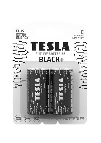 Tesla C BLACK+ alkalická, 2 ks (1099137271)