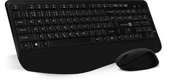 CONNECT IT Combo bezdrátová černá klávesnice + myš, (+1x AAA +1x AA baterie zdarma), CZ + SK layout (CKM-7803-CS)