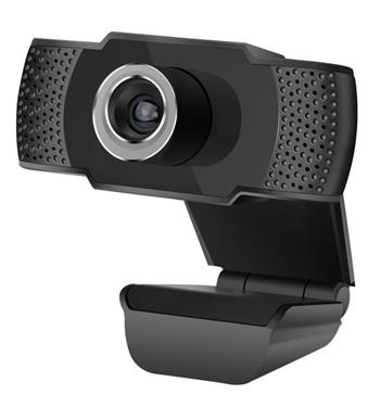 C-TECH webkamera CAM-07HD, 720P, mikrofon, černá (CAM-07HD)