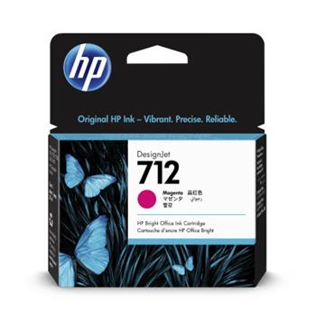 HP 712 29-ml Magenta DesignJet Ink (3ED68A)