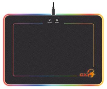 GENIUS GX GAMING GX-Pad 600H RGB herní podsvícená podložka pod myš 350x250x5,5mm, USB, černá (31250006400)