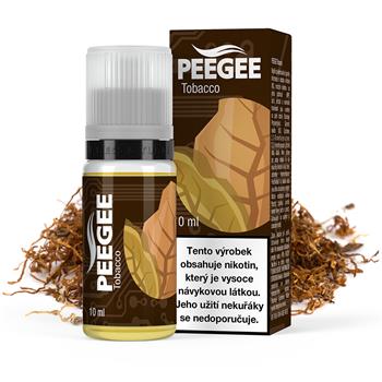 PEEGEE - Čistý tabák (Tobacco) 6mg (785-1)
