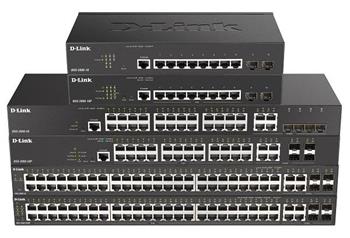 D-Link DGS-2000-10P 8-port Gbit PoE Managed Switch incl. 2 x SFP- Maximum PoE Budget 65W- 8 x 10/100/1000BASE-T PoE (DGS-2000-10P)