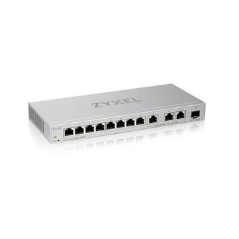 Zyxel XGS1250-12, 12-Port Gigabit webmanaged Switch with 8 port 1G + 3-Port MultiGig 1/2.5/5/10G + 1-Port SFP+ (XGS1250-12-ZZ0101F)