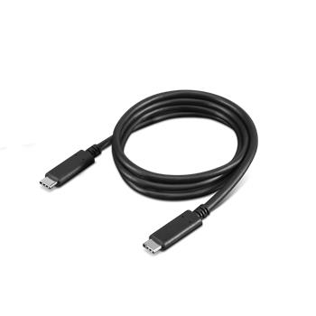 Lenovo kabel USB-C / USB-C 1m, podpora napájeni až 100W @20V/5A (4X90U90619)