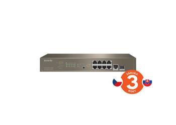 Tenda TEG5310P-8-150W - L3 managed Gigabit PoE AT Switch, 8x PoE AF/AT 10/100/1000Mbps, 1xSFP 1Gbps (75011862)