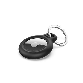 Belkin Bezpečné pouzdro na AirTag s kroužkem na klíče – černé (F8W973btBLK)
