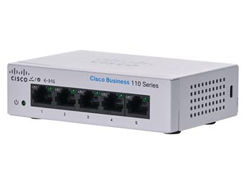 CBS110 Unmanaged 5-port GE, Desktop, Ext PS (CBS110-5T-D-EU)
