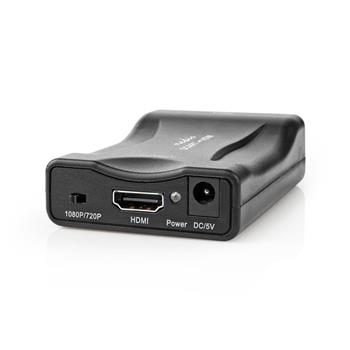 Nedis VCON3463BK - HDMI™ Převodník | SCART Zásuvka | Výstup HDMI ™ | 1cestný | 1080p | 1.2 Gbps | ABS | Černá (VCON3463BK)